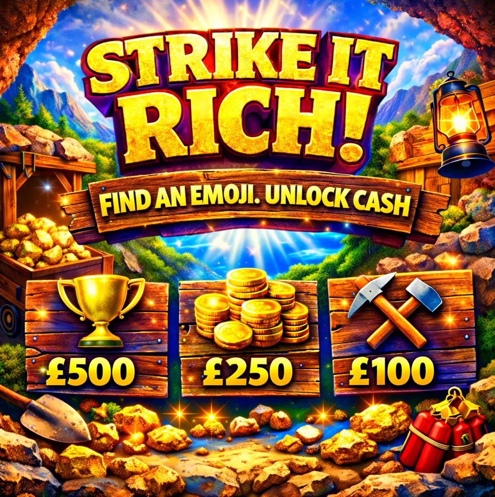 STRIKE IT RICH