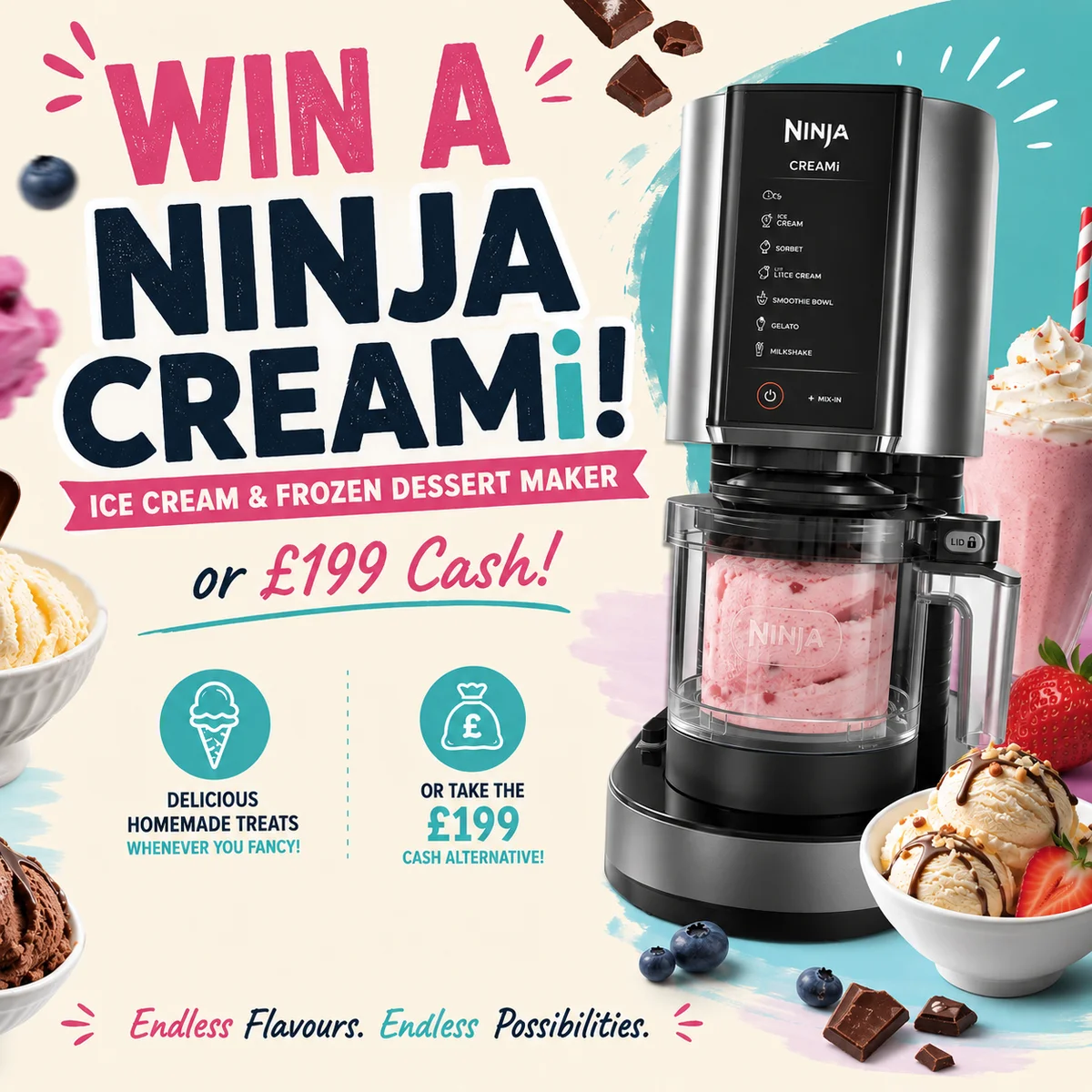 Win a Ninja CREAMi! 🍨