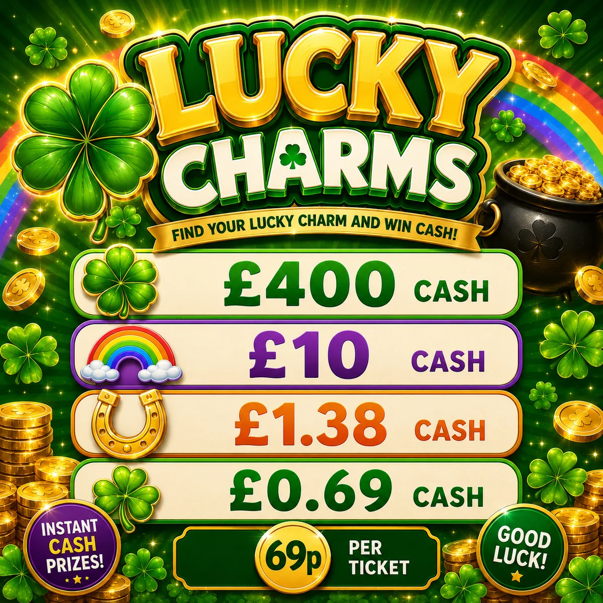 LUCKY CHARMS 2