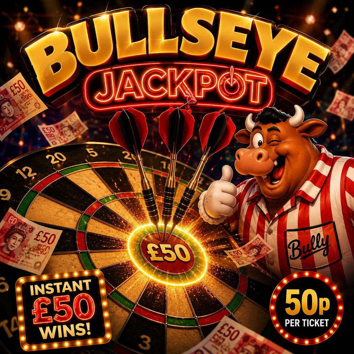 🎯 BULLSEYE JACKPOT 🎯