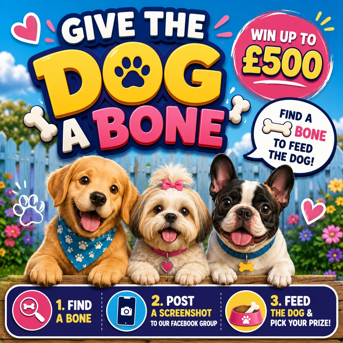 GIVE THE DOG A BONE 🦴🐶